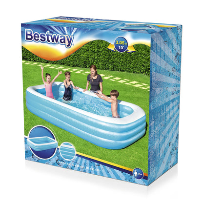 Inflatable Oval Rectangle Pool - 54009
