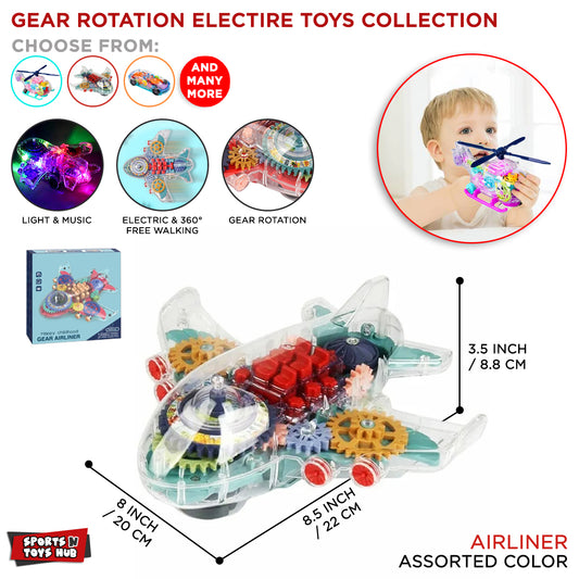 Best 3D Concept Helicopter, Plane, Racing Car With 360 Degree Rotation Toys For Kids