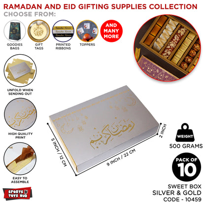 Ramadan Kareem Printed Foil Sweet Box Collection