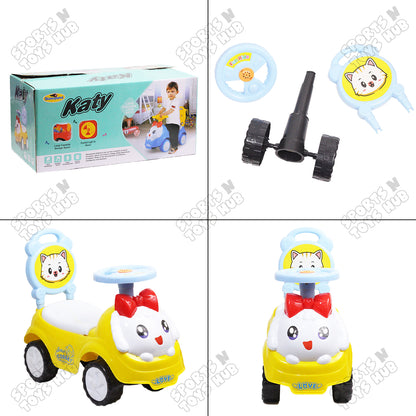 Katy With Music Horn Baby Ride on Toy Car