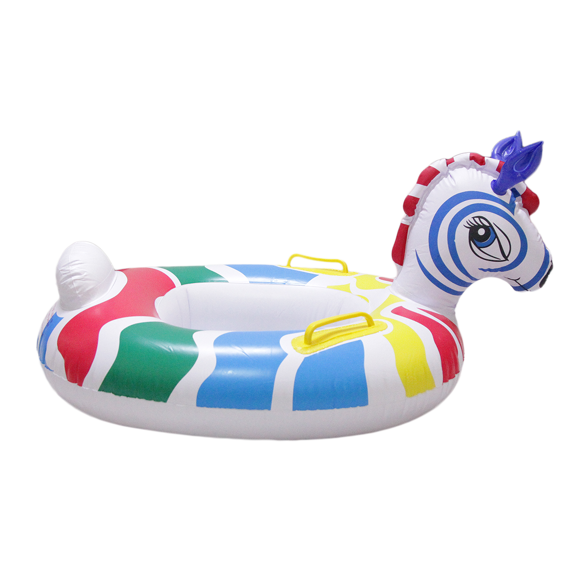 Cartoon Character Horse Shape Float Swimming Ring Tube
