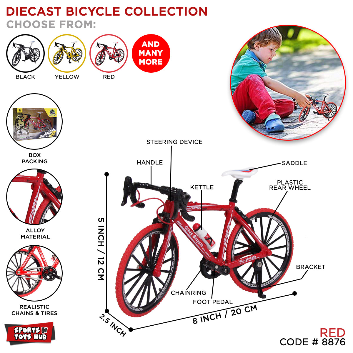 Diecast Bicycle Collection
