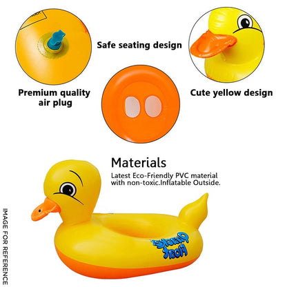 Cartoon Character Duck Float Swimming Ring Tube