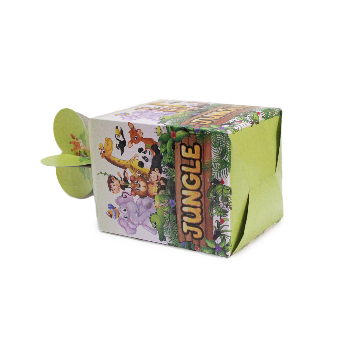 Cartoon Characters Jungle Theme Goodies Box