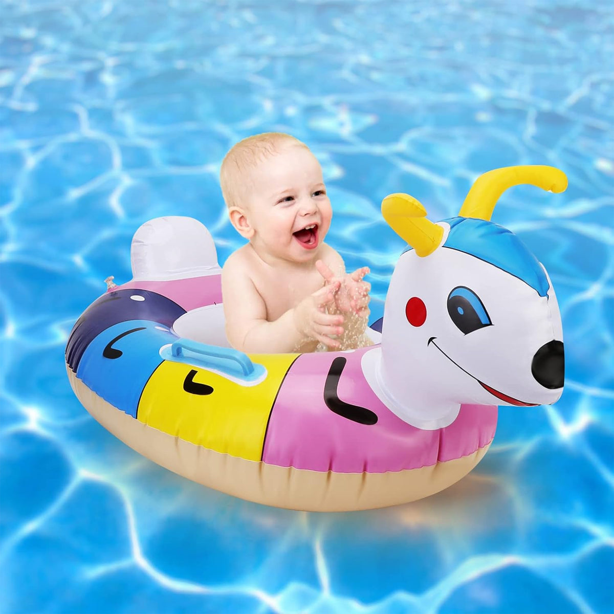 Cartoon Character Ant Shape Float Swimming Ring Tube