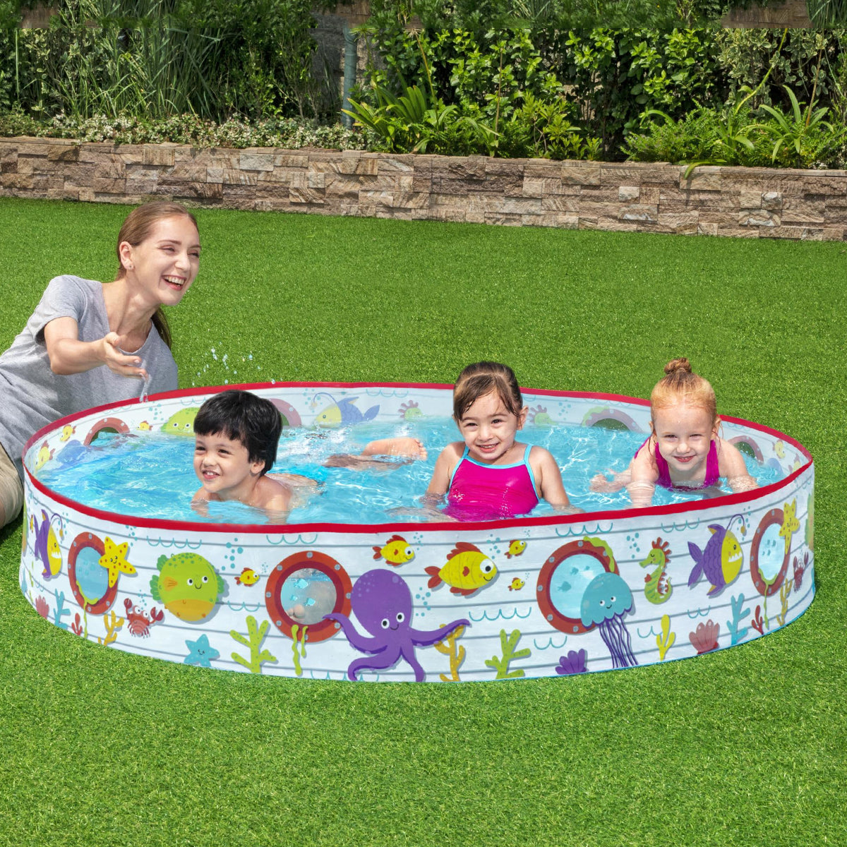 Bestway - Fill N Fun Without Air Swimming Pool - 5ft x 12 inch - 55029