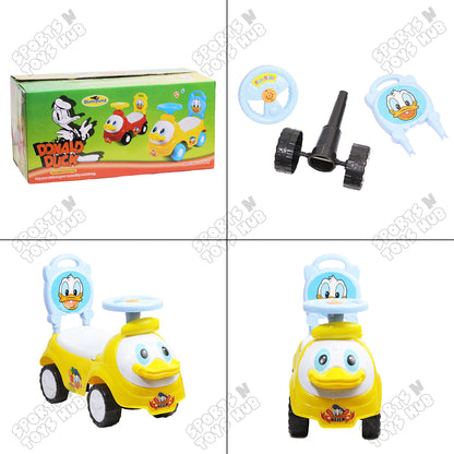 Donald Duck With Music Horn Baby Ride on Toy Car