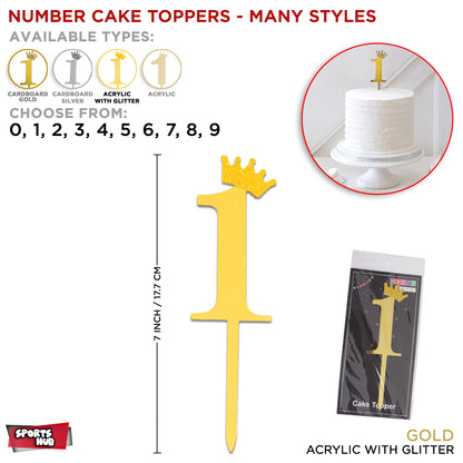 Numbers Cake Toppers Collection
