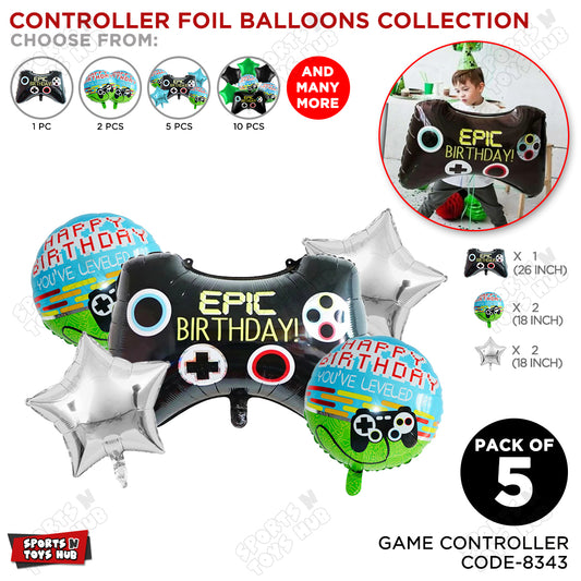 Game Controller Foil Balloon Collection