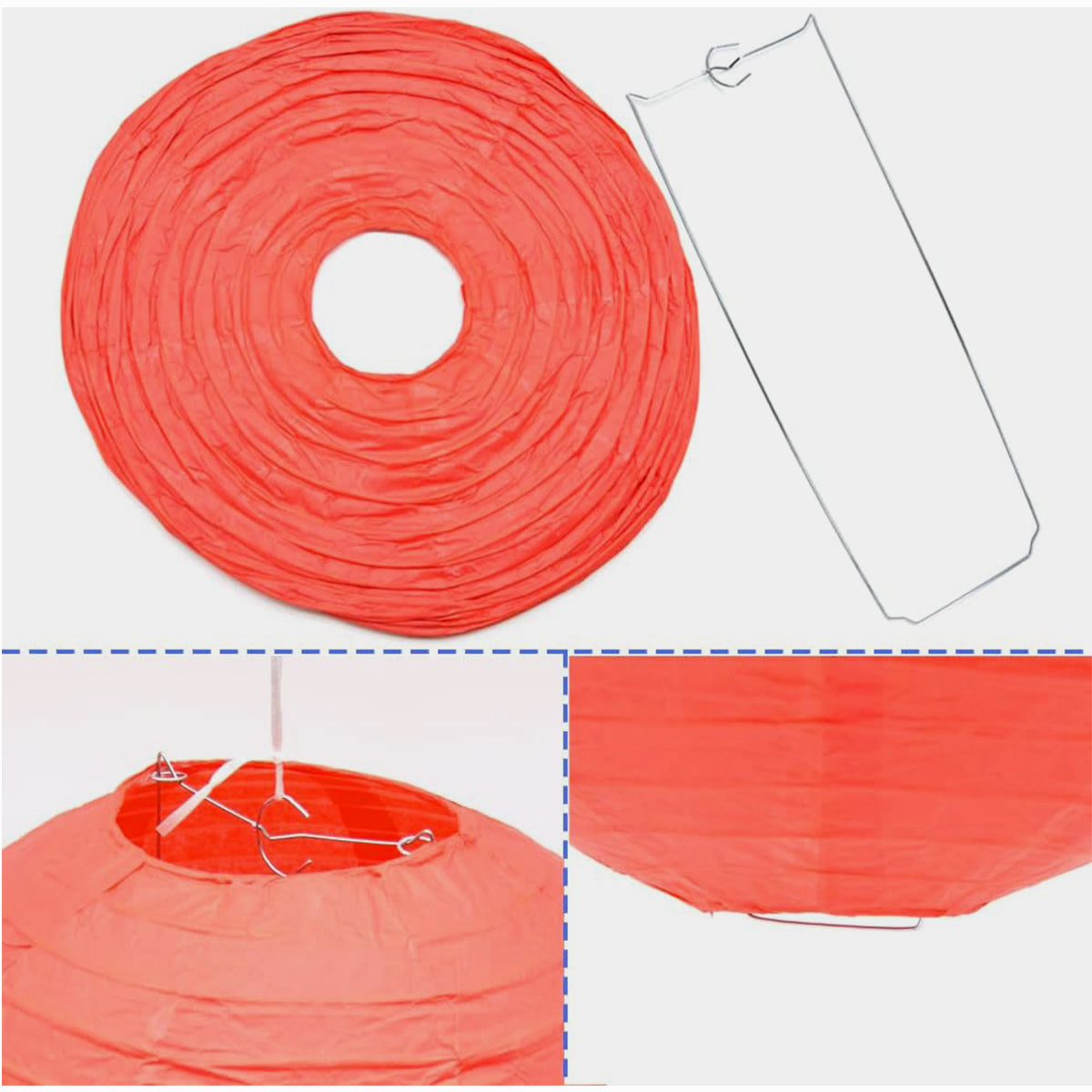 14 Inch Paper Hanging Lanterns Collection