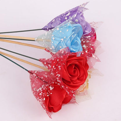 Snow Mesh Net Wrap Rolls – Premium Decorative Floral Mesh Wrap For Bouquet Packaging, Gift Wrapping
