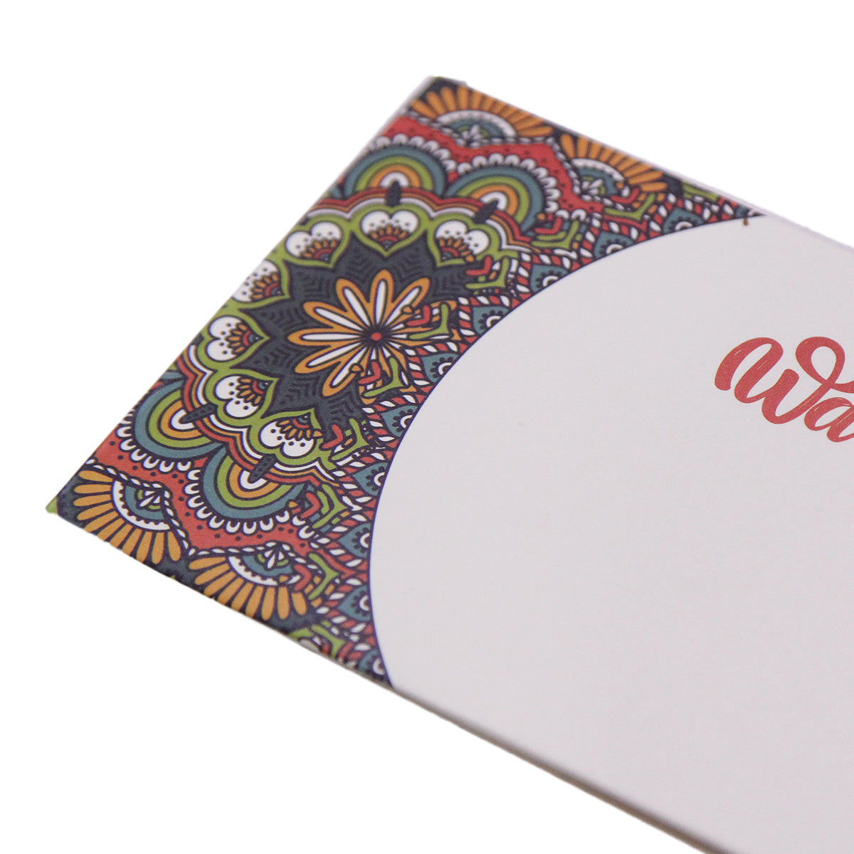 Warm Wishes Flower Pattern Money Envelope