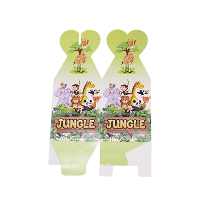 Cartoon Characters Jungle Theme Goodies Box