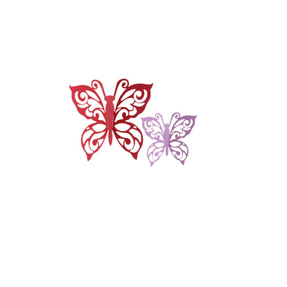 3D Matte Butterfly Wall Decor Set – Multi Color Assorted Butterfly Wall Stickers for Home Decoration