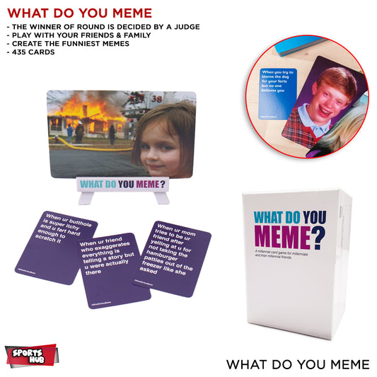 What Do You Meme Game Card