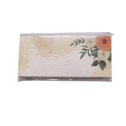Corner Flower Pattern Money Envelope
