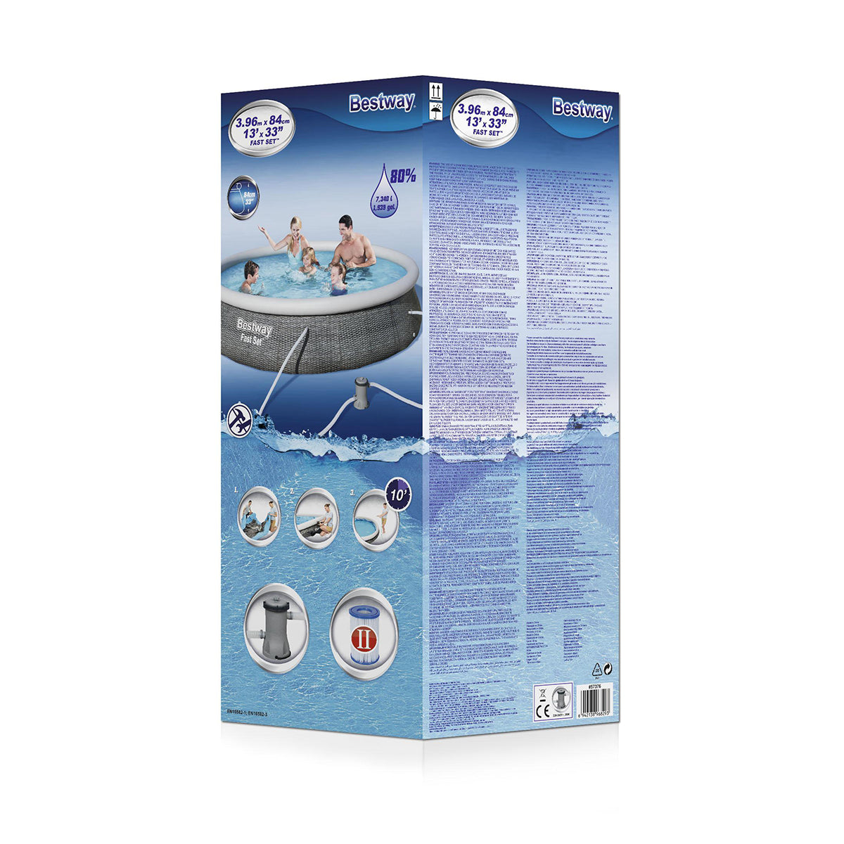 Bestway Fast Set Pools with Filter - 57376