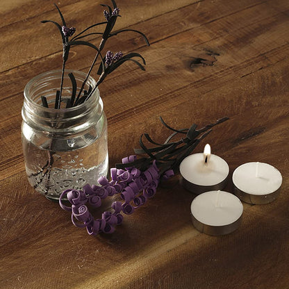 Non Scented Floating Tea Light Wax Candles - Pack of 50
