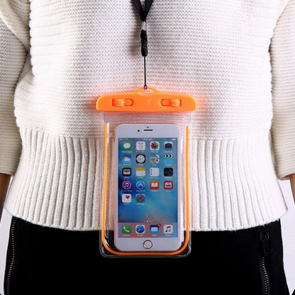 Underwater Waterproof Mobile Pouch – Touchscreen Dry Bag for Phones with Neck Strap