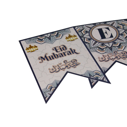 Eid Mubarak Printed Card Banner