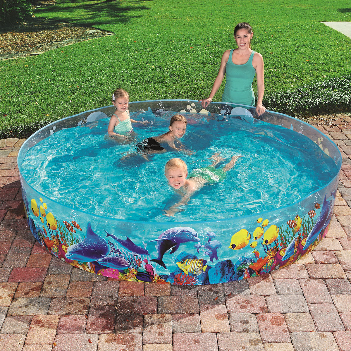 Bestway Fill N Fun Without Air Swimming Pool - 55031