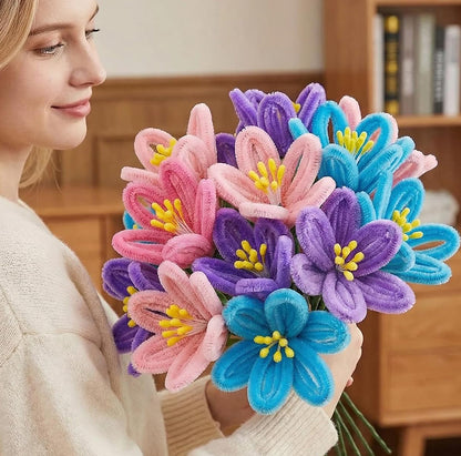 2mm x 6cm Matte Double Head Flower Stamens (Approx. 400 PCS) – Artificial Flower Pistils, Floral Pollen Stamens for Handmade Flowers, Paper Flower Making, Foam Flowers, Scrapbooking, DIY Crafts & Wedding Decorations