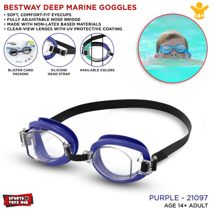 Bestway Deep Marine Swimming Goggles - 21097