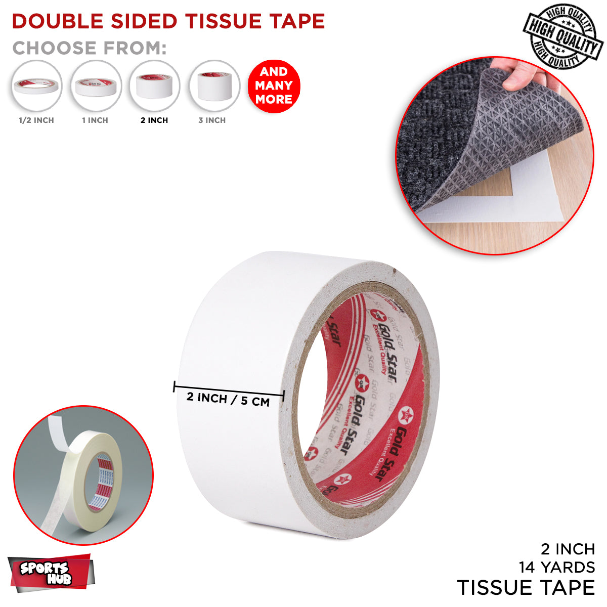 Double Sided Tissue Tape Collection