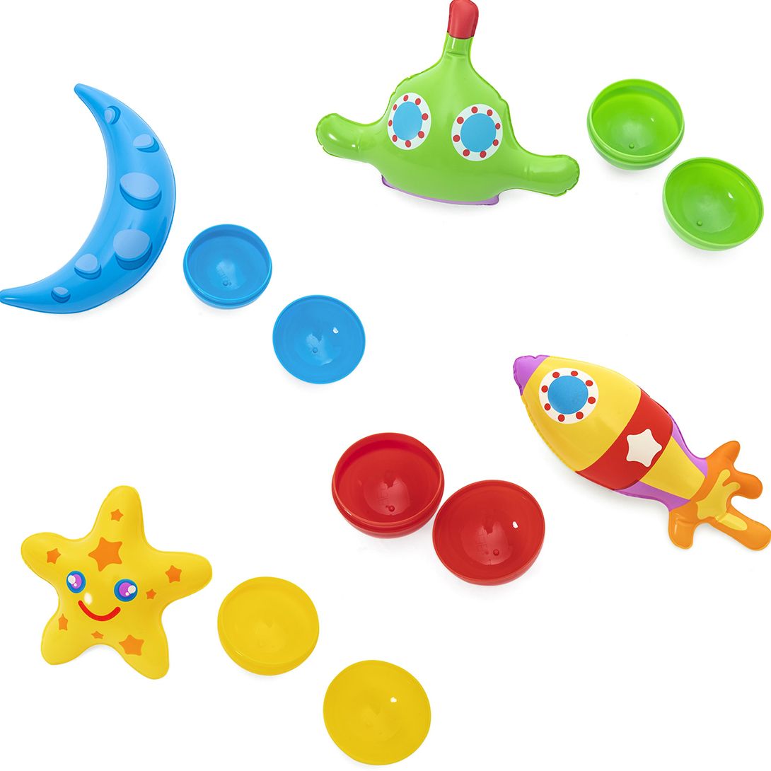 Bestway 3 Ft Inflatable Intergalactic Surprise Ball Pit & Play Swimming Pool For Kids - 52466