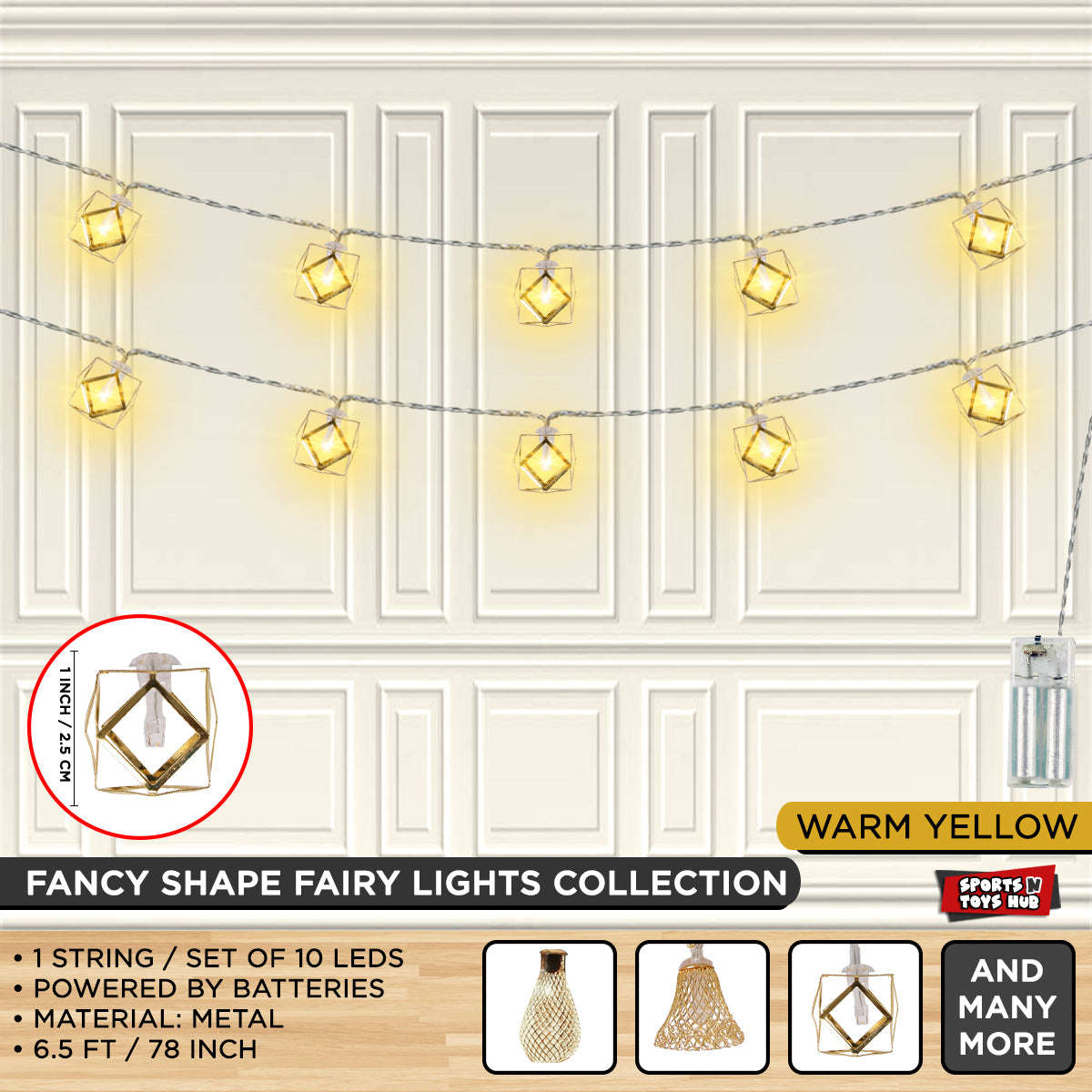Fancy Diamond LED Fairy Light