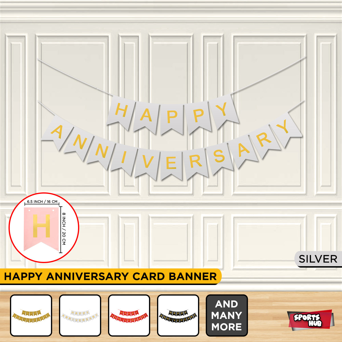 Happy Anniversary Card Banner Collection
