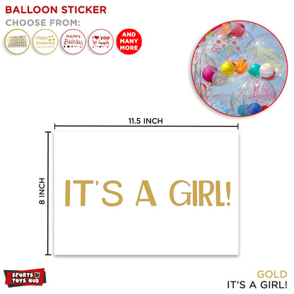 Congratulations Balloons Sticker Collection