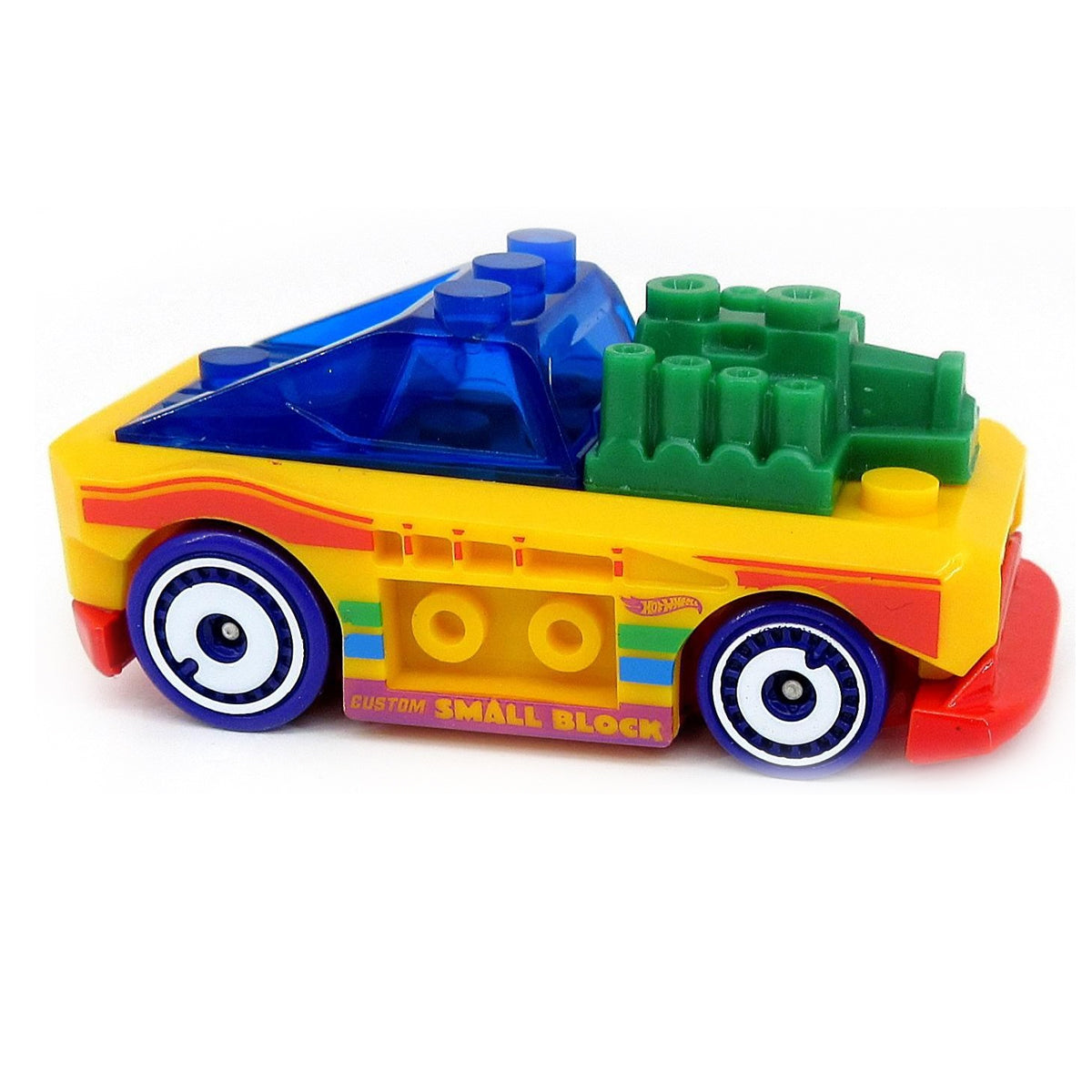 Hot Wheels Diecast Custom Small Block Experimotors (2021) Series Model Toy Cars