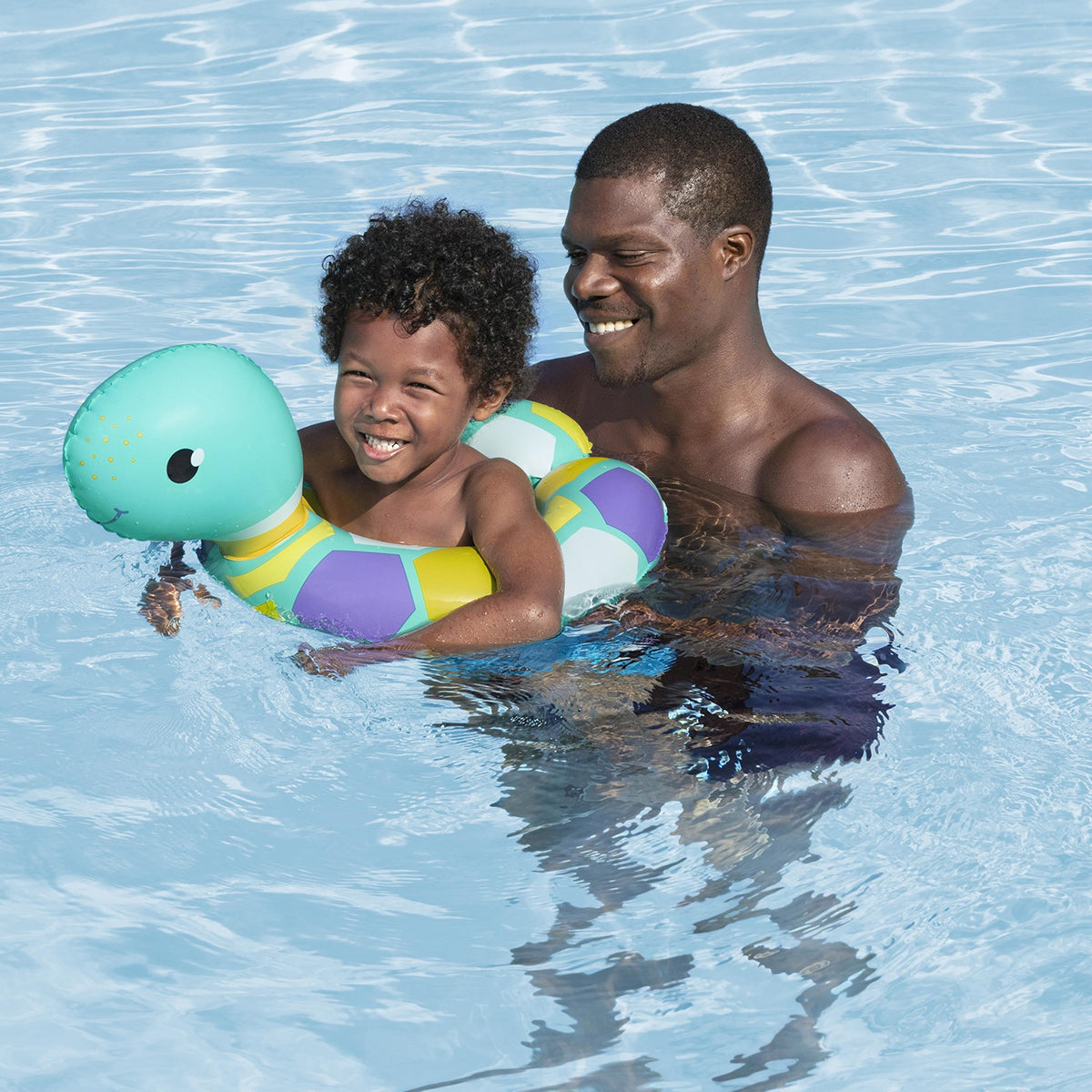 Bestway Cartoon Character Turtle Shape Swimming Ring Tube