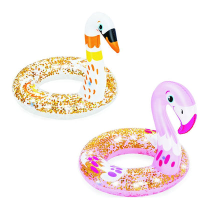 Bestway 36306 Shimmer Float Swimming Ring Float With Amazing-Design Tube - 36306