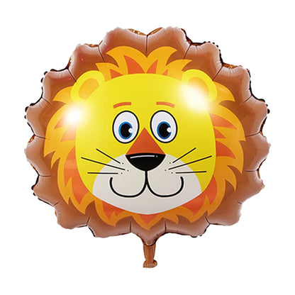 Lion Face Foil Balloon
