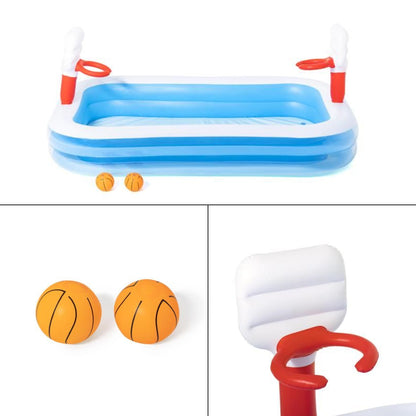 Bestway 8.2 FT x 6.5 FT x 40 IN Basket Ball Pool - 54122