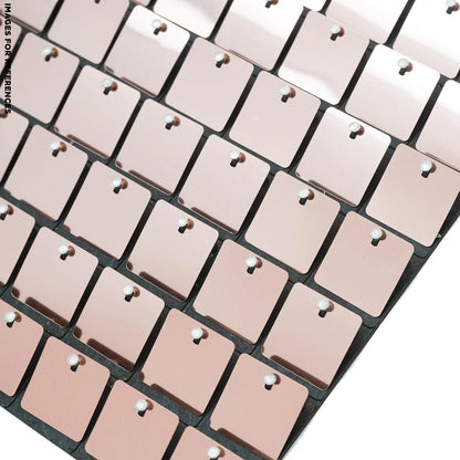 Shimmer Wall Panels - Rose Gold