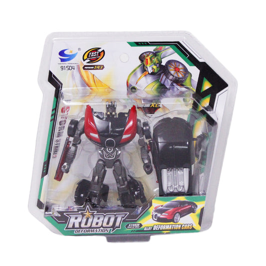 Alloy Strom Robot Deformation Car