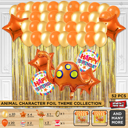 Brontosaurus Foil Balloon Theme Decoration Set