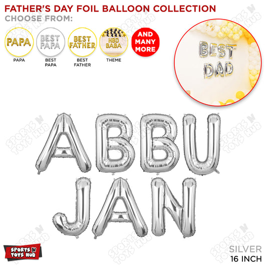 Abbu Jan Foil Letter Collection