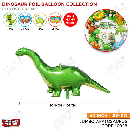 Jumbo Apatosaurus Dino Foil Balloon