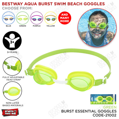 Bestway Swimming Goggles High Style Hydro Splash Swimming Kids Goggles - 21002