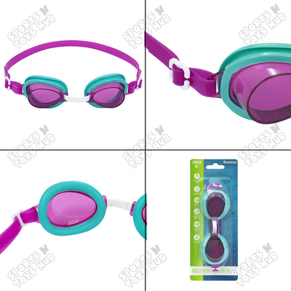 Bestway Swimming Goggles High Style Hydro Splash Swimming Kids Goggles - 21002