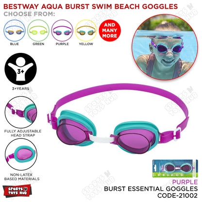 Bestway Swimming Goggles High Style Hydro Splash Swimming Kids Goggles - 21002