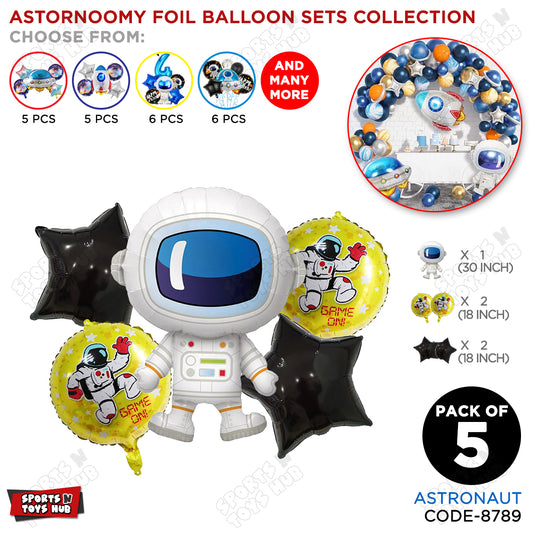 Astronaut Foil Balloon Set