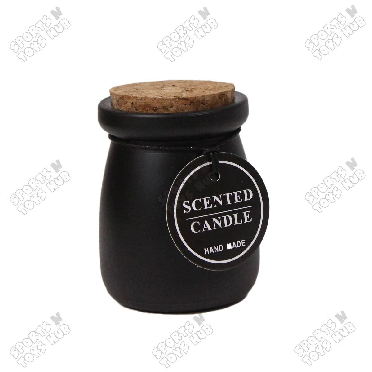 Scented Candles Soy Wax Candles in Glass Jar - Black