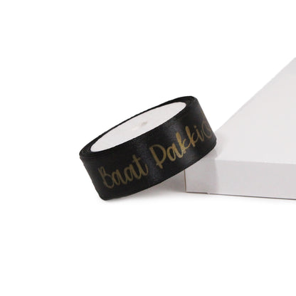 Baat Pakki Printed Ribbons - 1 Inch x 10 Yards