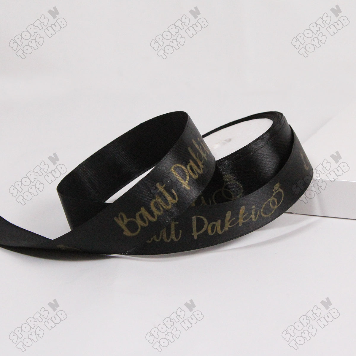 Baat Pakki Printed Ribbons - 1 Inch x 10 Yards