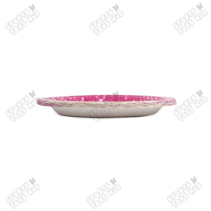 Printed Cartoon Character Barbie Disposable Plates - Pack Of 10
